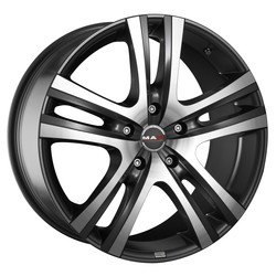 ���� ����� Mak Aria 20/9,5 ET45 Gun metallic - mirror face | ������� WHS070615