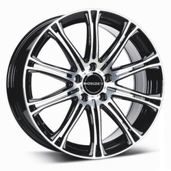 ���� ����� Borbet CW1/5 17/8 ET35 Schwarz poliert | ������� WHS059349