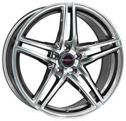 ���� ����� Borbet XRT 17/8 ET40 Graphite polished | ������� WHS097744