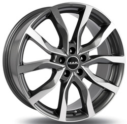 ���� ����� Mak Highlands 19/8 ET38 Gun metallic - mirror face | ������� WHS102046