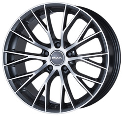 ���� ����� Mak Munchen 18/8 ET38 Gun metallic - mirror face | ������� WHS101874