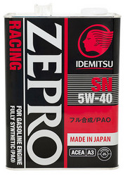 ������ �������� ����� Idemitsu Zepro Racing Sn 5W40 4� ������������� | ������� 3585041