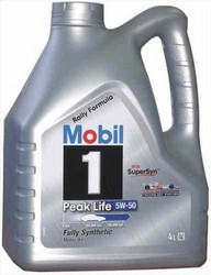 ������ �������� ����� Mobil 1 Peak Life SAE 5W-50 (4�)  | ������� 152082