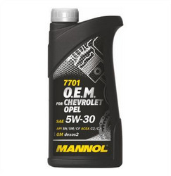 ������ �������� ����� Mannol O.E.M. for Chevrolet Opel 5W-30 ������������� | ������� 4036021101446