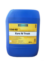 ������ �������� ����� Ravenol EURO IV Truck SAE10W-40 (20 �) new  | ������� 4014835725928