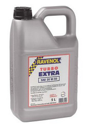 ������ �������� ����� Ravenol Turbo EXTRA SAE 20W50, 5� ����������� | ������� 4014835631557