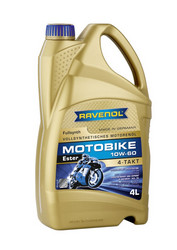 ������ �������� ����� Ravenol Motobike 4-T Ester, 4� ������������� | ������� 4014835730991